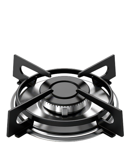 Brûleur de cuisinière à gaz pour le diagnostic gaz